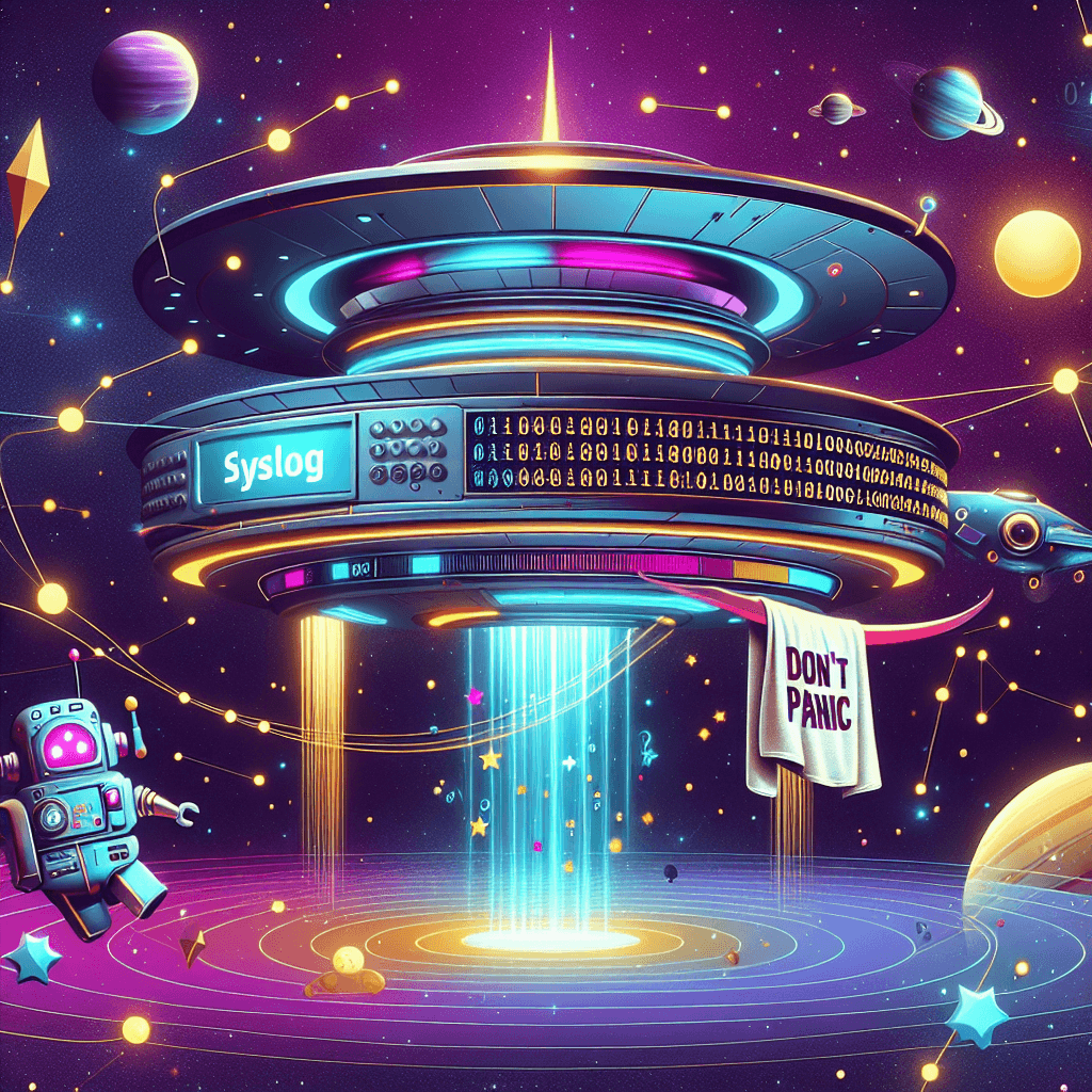 Building a Golang Syslog Server: A Journey Through the Digital Cosmos